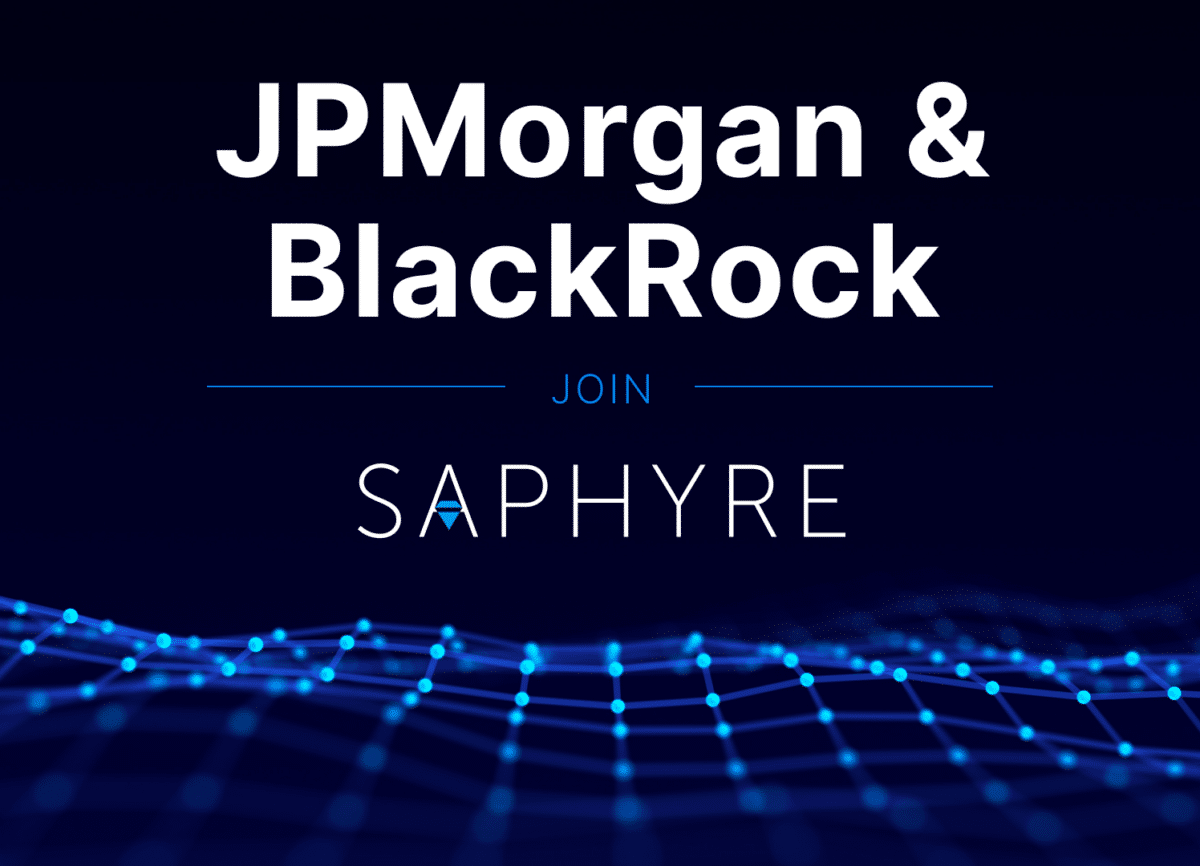 J.P. Morgan and Blackrock Leverage Saphyre AI Technology to Automate Account Opening for Securities Services