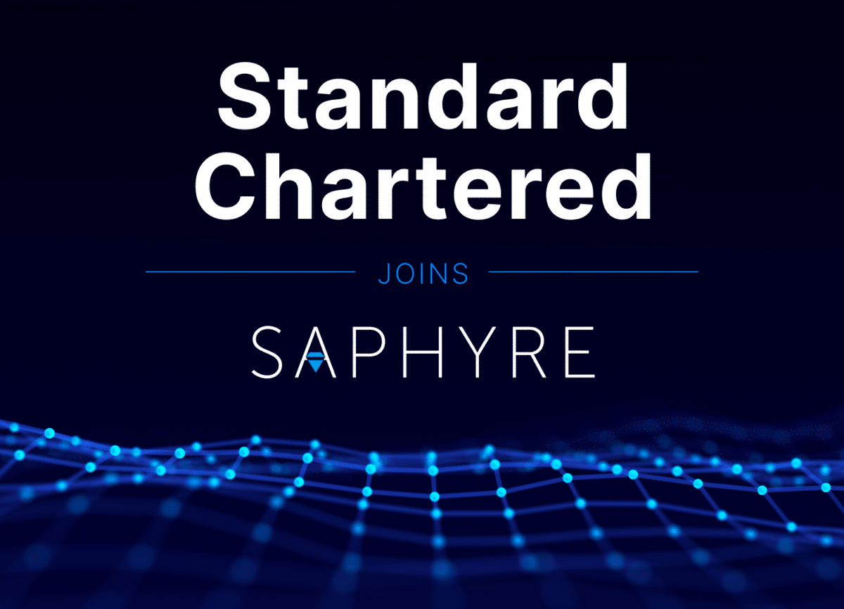 Standard Chartered Joins Saphyre